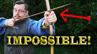 Doing the IMPOSSIBLE in MEDIEVAL ARCHERY, with Lars Andersen: longbow / warbow