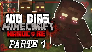 I try to survive 100 DAYS in a HARDCORE ZOMBIE APOCALYPSE in Minecraft and this happened... | PART 1