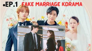 [WEDDING IMPOSSIBLE]Kdrama Explained// A girl falls in love with her gay husband's brother// Ep.1