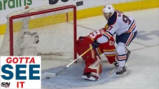 GOTTA SEE IT: Connor McDavid Dangles Around Jacob Markstrom To Score Slick Goal For Oilers