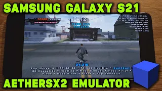 Galaxy S21 / Exynos 2100 - Tony Hawk's Underground 1 & 2 - AetherSX2 (Alpha 1276) - Test (Vulkan)