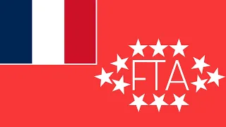 French Overseas Territories and Departments Flag Animation