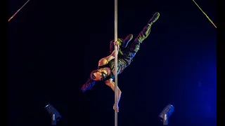 Slan Silver Bullet pole dance guest performance Exotic Generation Crimea 2021