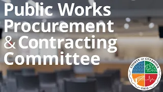 2022.10.19 Public Works, Procurement & Contracting Committee Meeting