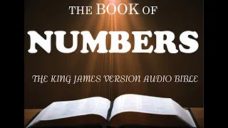 The Book of NUMBERS | King James (KJV)|Audio Bible with rain sound |#audio #audiobible #kjv #viral