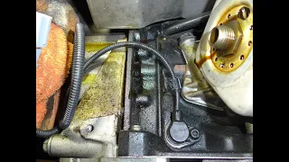 VW Passat 3BG 1,8T  AWT | Tausch Kurbelwellensensor | crankshaft sensor change  | P0322 engine error