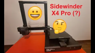 Artillery Sidewinder X4 Pro - Unboxing, Assembly & Problems