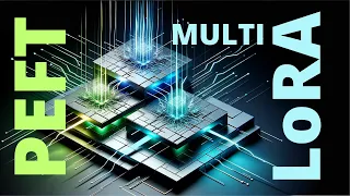 PEFT w/ Multi LoRA explained (LLM fine-tuning)