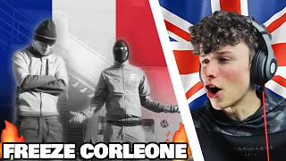 UK REACTION TO FRENCH DRILL/RAP | FREEZE CORLEONE ft CENTRAL CEE - POLÉMIQUE