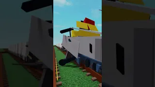 ayo bro watch your jet roblox train crash #trains #roblox #shorts #viral