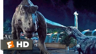 Jurassic World (2015) - Dinosaur Alliance Scene (10/10) | Movieclips