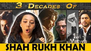 3 Decades Of SRK REACTION!! | Tribute To The Legend Of Indian Cinema 2022