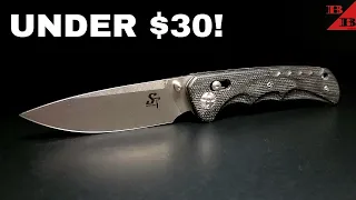 Under $30 Budget Knife | Sitivien ST110 | Axis-Style Lock | Unboxing | Close-Up's