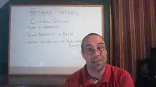 Theory week 12 video 4 -- cultural feminism