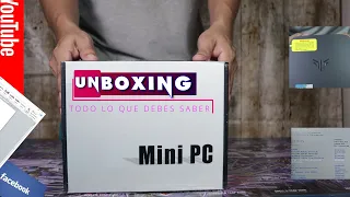 UNBOXING MINI PC | FUNCIONAN ? CARACTERISTICAS E INFORMACION QUE DEBERIAS SABER SI ESTAS POR COMRAR