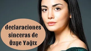 Sinceras declaraciones de Özge Yağız sobre su nuevo proyecto y su futuro