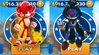 Sonic Dash - Movie Knuckles VS Reaper Metal Sonic _ Movie Sonic vs All Bosses Zazz Eggman