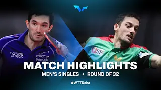 Emmanuel Lebesson vs Marcos Freitas | WTT Contender Doha 2021 | Men's Singles | R32 Highlights