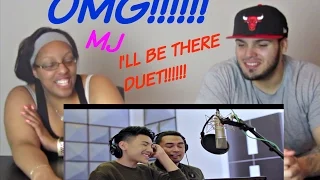 DARREN ESPANTO & JED MADELA | I'LL BE THERE REACTION!!!