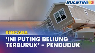 BENCANA | Puting Beliung ‘Mengaum’ Di Texas