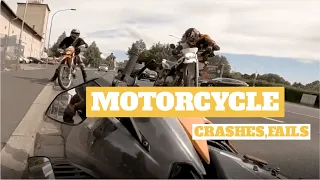 MOTORCYCLE CRASHES, FAILS & WRECKS 2022