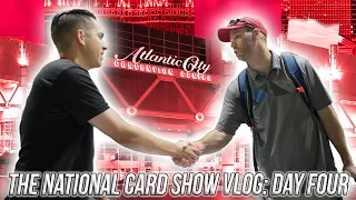 THE CRAZIEST DAY EVER AT A SPORTS CARD SHOW 🔥 DAY FOUR NATIONAL VLOG