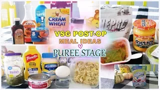 WHAT I EAT AFTER VSG (18 DAYS POST-OP) - PUREE STAGE