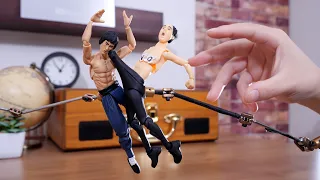 The Making : Bruce Lee and Egashira 2:50 Dancing to WADADA | Stop Motion | Kep1er