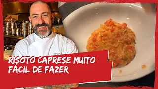 Risoto caprese fácil | FOGAÇA NA COZINHA