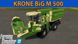 Krone BiG M 500 for Farming Simulator 22