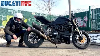 Riding Bikes | 2012 Ducati StreetFighter 848 - MY DREAM BIKE | First Impressions around NYC  v1392