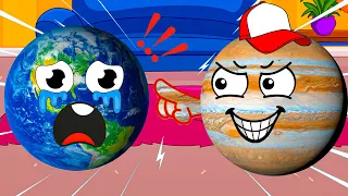 Planet Sharing Emotions Story 😭😠| It's Okay to Cry  | Story for Kids