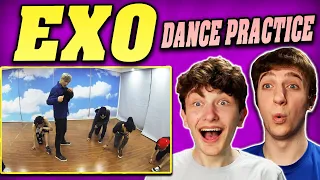 EXO - 'Growl' Dance Practice REACTION!!