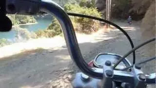 CT90 CT110 - Small Motorcycle Ride to the Slab Creek Reservoir