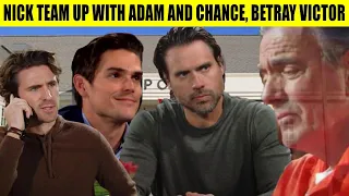 CBS Young And The Restless Spoilers Nick becomes an ally of Adam and Chance, betraying Victor