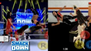 Wr3d Womens|Jessica M'cay Vs. Queen Zelina Vs. Tiffany Vs. Brie Bella|Smackdown|Fatal Four Way Match