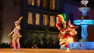 Bolivian folk dance: Morenada (Carnaval Oruro)