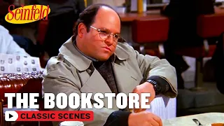 George Takes A Book Into The Bathroom | The Bookstore | Seinfeld