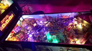 Пинбол Simpsons, музей пинбола GoPinball, Москва