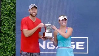 Jack Sock captures first Pickleball title with 16 y.o. Anna Leigh Waters - Match Highlights