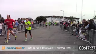 arrivee 10km - Semi de Tournefeuille 2015