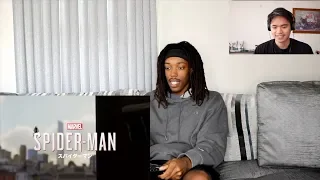 REACTING TO PEOPLE REACTING TO MY SPIDER-MAN PS4 ANIME OPENING!