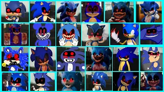 Sonic The Hedgehog Movie - Sonic EXE Uh Meow All Designs Compilation #2
