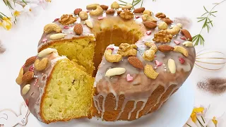 FANTASTIC EASTER RECIPE🐣🐰How to make Traditional EASTER CAKE | Just bake