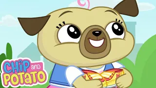 Chips fantástico día divertido | Chip and Potato | Dibujos animados para niños | WildBrain Niños