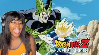 GOHAN VS CELL 🔥 Dragon Ball Z Abridged: Episode 60 - Part 3 REACTION!