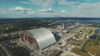 Chernobyl's new shelter moves slowly into place