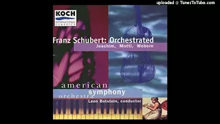 Schubert orch. Felix Mottl : Fantasia in F minor D. 940 (1828 orch. 1897)