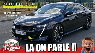 Peugeot 508 PSE : Le Style qu'il Fallait depuis le Départ !! | PJT Express