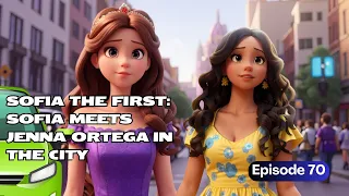 Sofia the First: Sofia Meets Jenna Ortega | Disney channel | Princess Stories |Kids Bedtime Stories